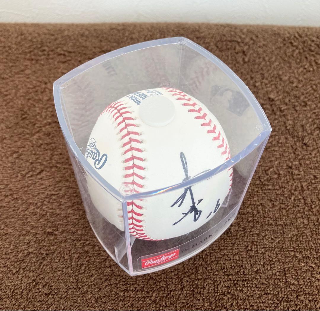 【直筆・新品MLB公式球・証拠写真あり】　菊池雄星サインボール