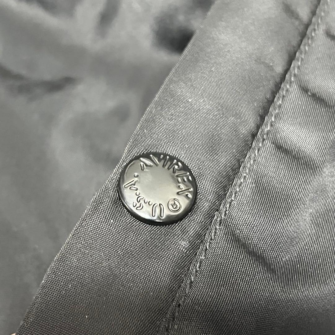 456 AVIREX ワッペン多数 B-29 SAIPAN 黒×橙裏地 XL