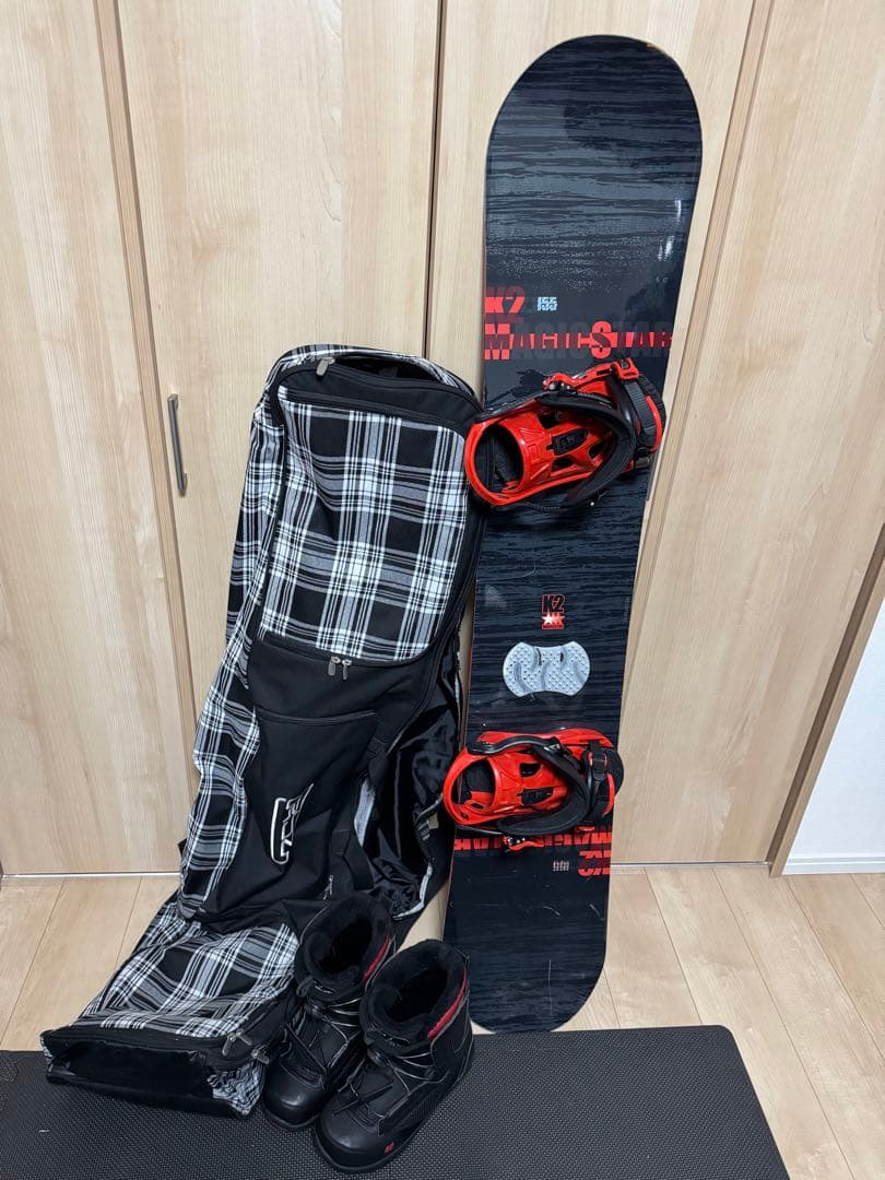 ⭐︎ねぎとろ⭐︎スノーボード K2 Magicstar初心者用セット
