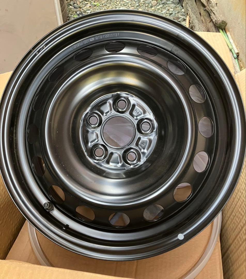 ②170系シエンタ　純正鉄製ホイールのみ　2本