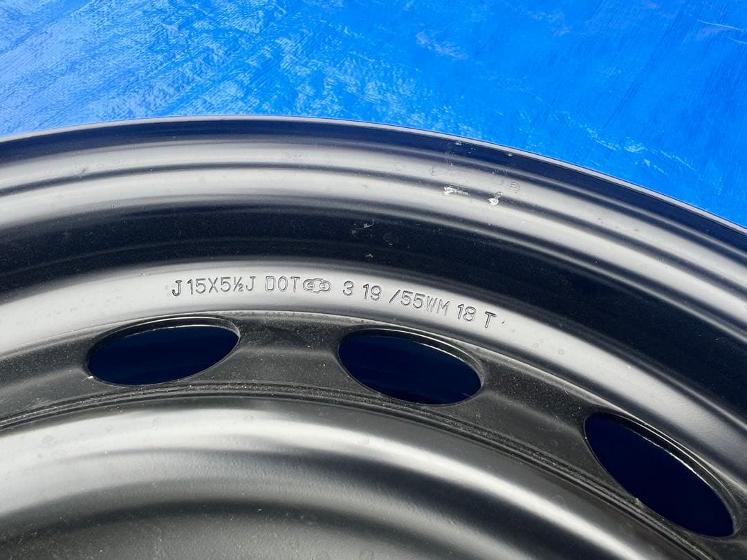 ②170系シエンタ　純正鉄製ホイールのみ　2本