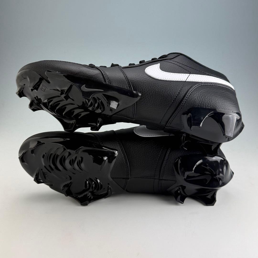 29cm ナイキ ジョーダン1 ロー TD クリート \"ブラック/ホワイト”黒白