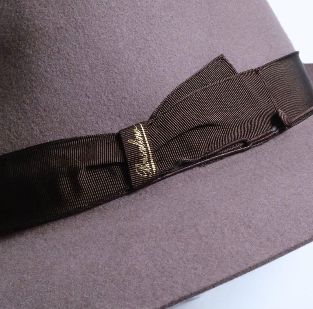 2993◆ボルサリーノ◆高級中折れ帽子◆60(実寸59)◆定価71,500円新品