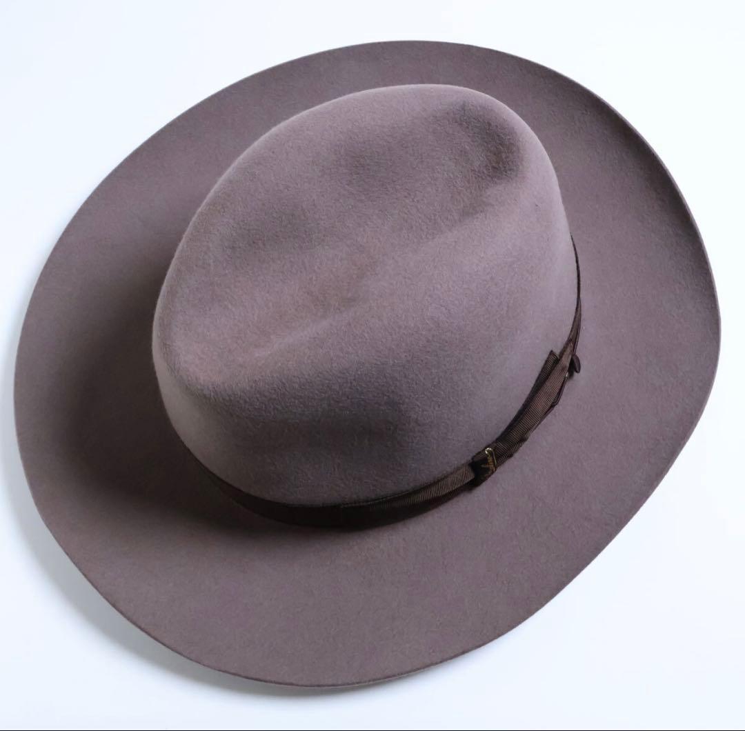 2993◆ボルサリーノ◆高級中折れ帽子◆60(実寸59)◆定価71,500円新品