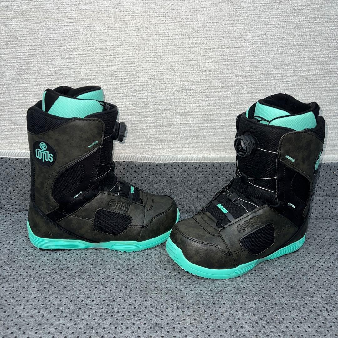 5回使用 24.5cm FLOW LOTUS COILER BOAスノボブーツ