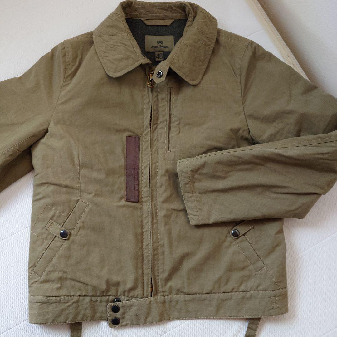 Nigel Cabourn フライトジャケット 48 カーキ