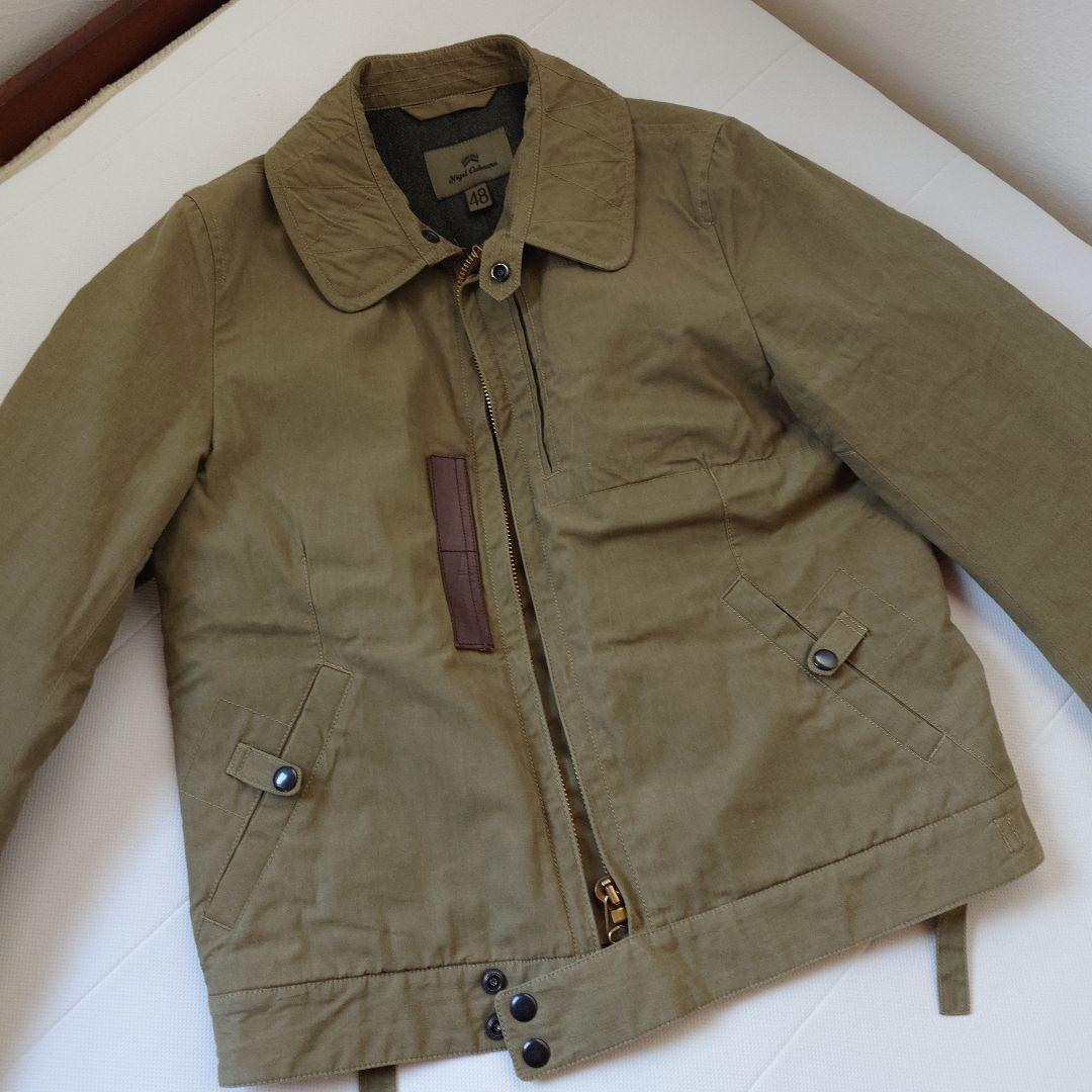 Nigel Cabourn フライトジャケット 48 カーキ