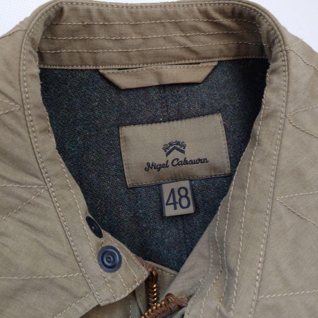 Nigel Cabourn フライトジャケット 48 カーキ