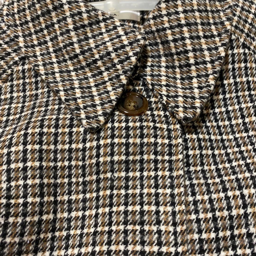 amr. 3wayチェック柄 ロングコート　新品、未使用