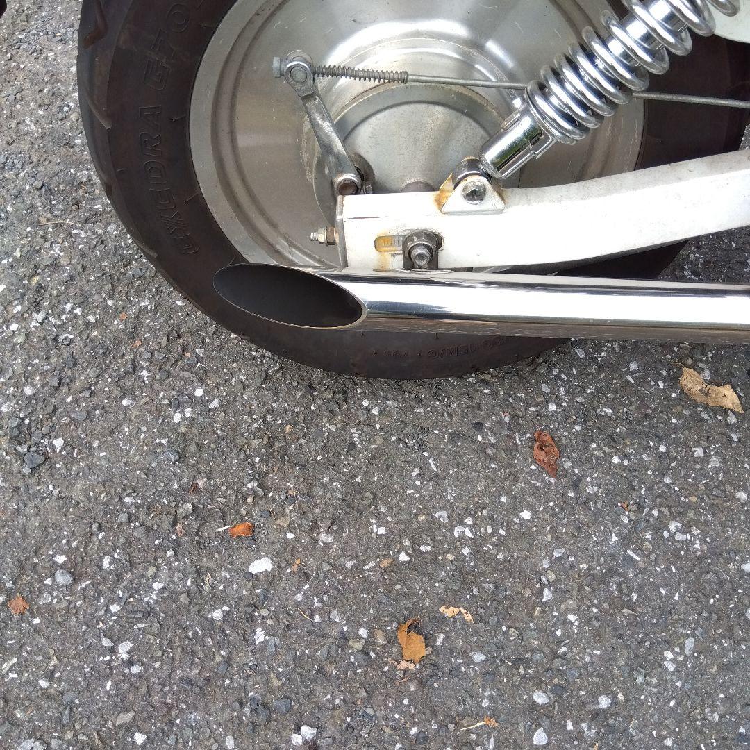 マグナ250　スラッシュカットマフラー