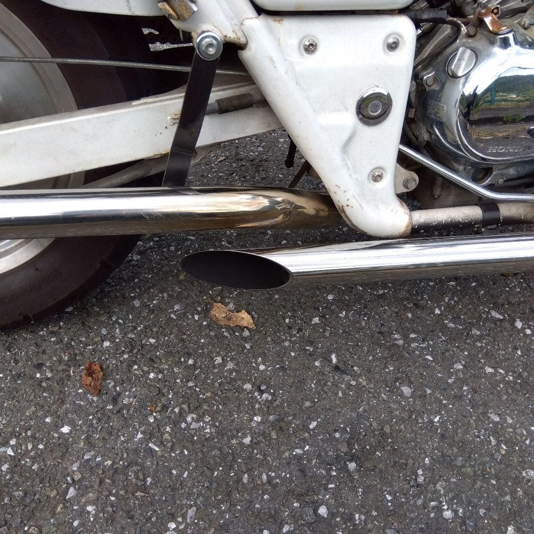 マグナ250　スラッシュカットマフラー