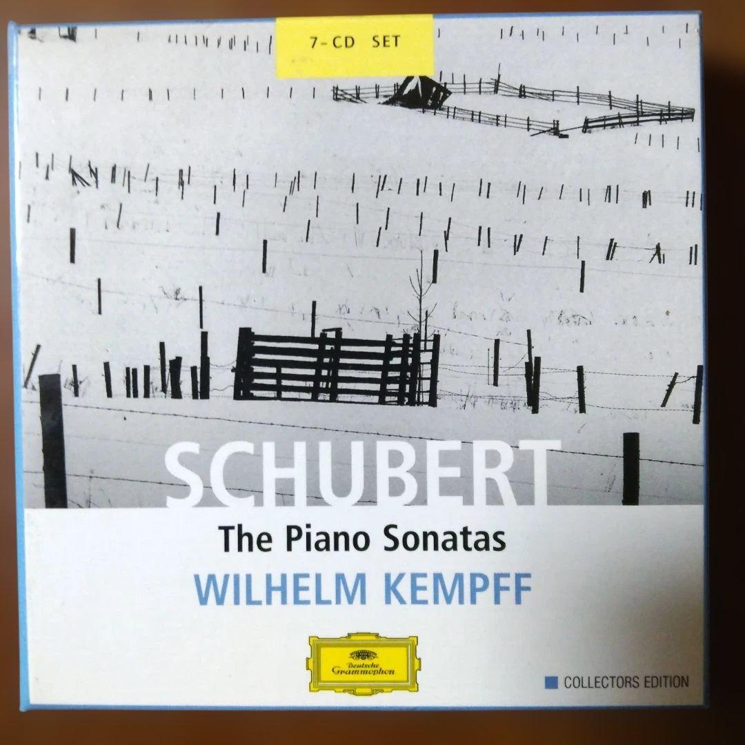 ケンプのベートーヴェン、シューベルト・ピアノソナタ全集ＣＤ１５枚組