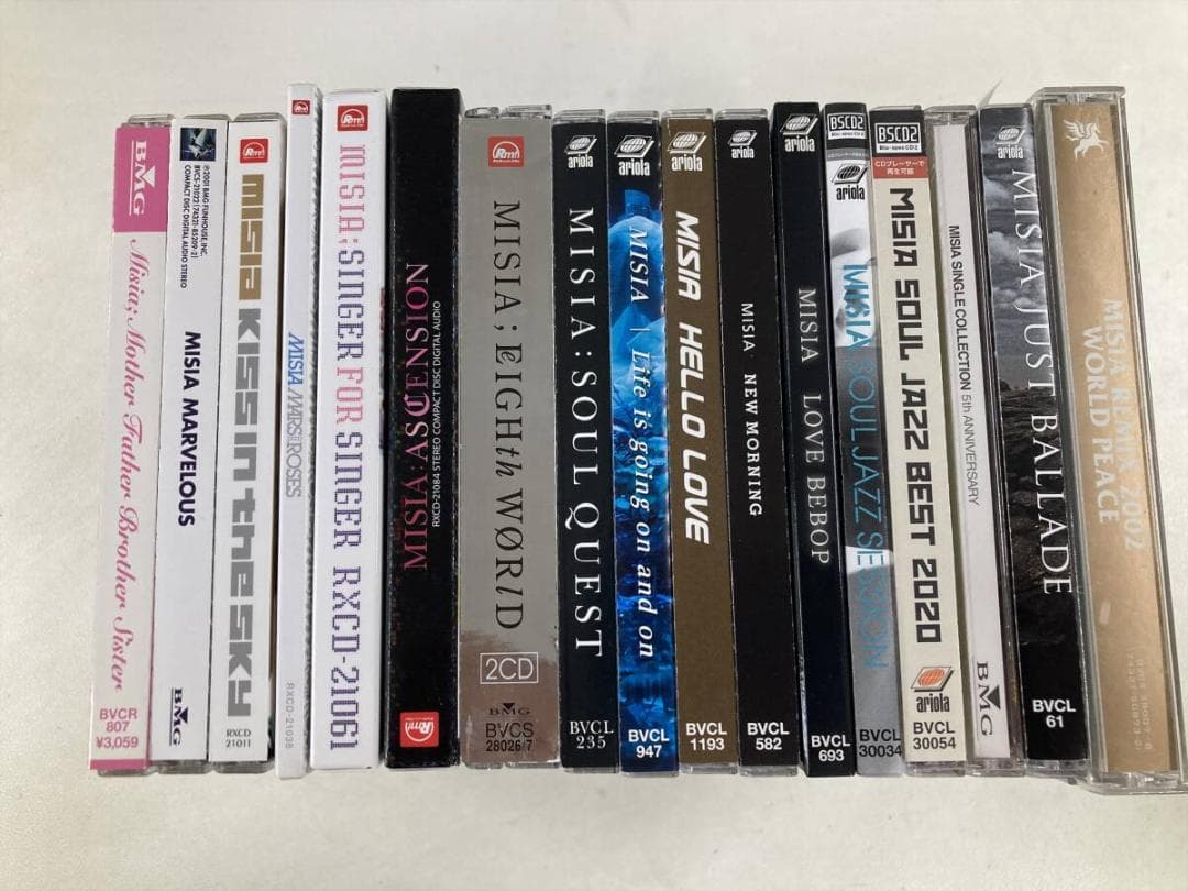 【W0785】MISIA CD アルバム 17枚セット