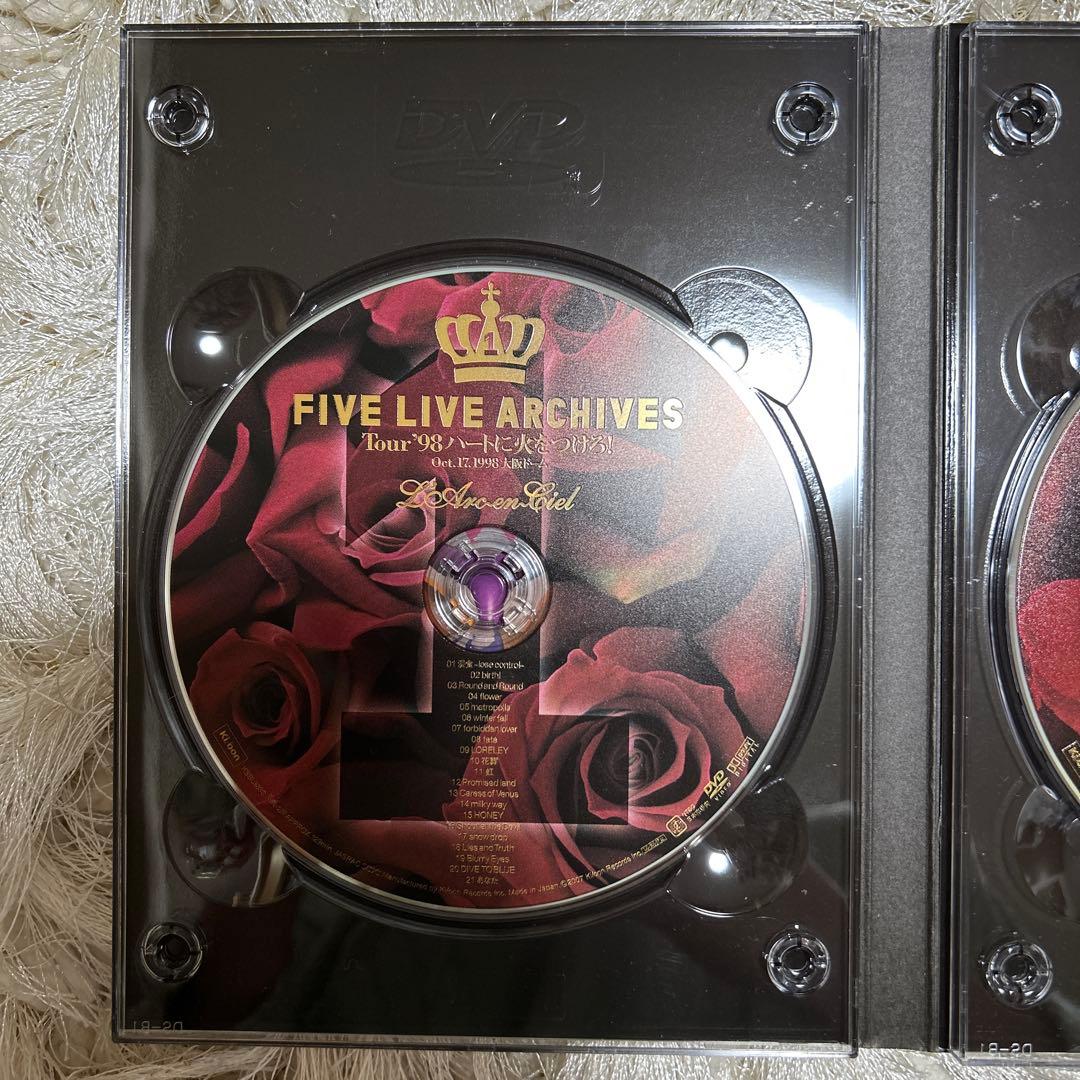 L'Arc～en～Ciel/FIVE LIVE ARCHIVES〈完全生産限定…
