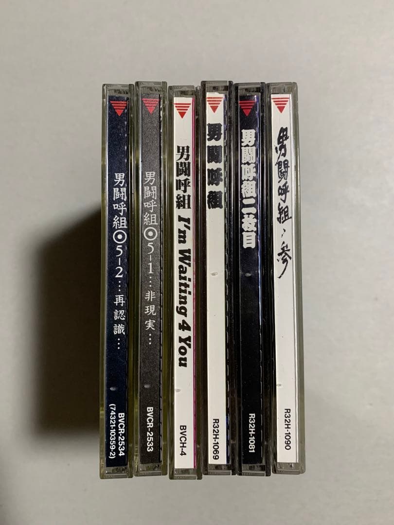 【中古品】男闘呼組　CDアルバム　6枚セット　まとめ売り廃盤CD