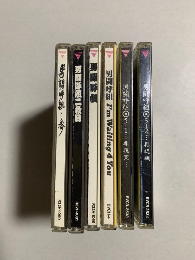 【中古品】男闘呼組　CDアルバム　6枚セット　まとめ売り廃盤CD