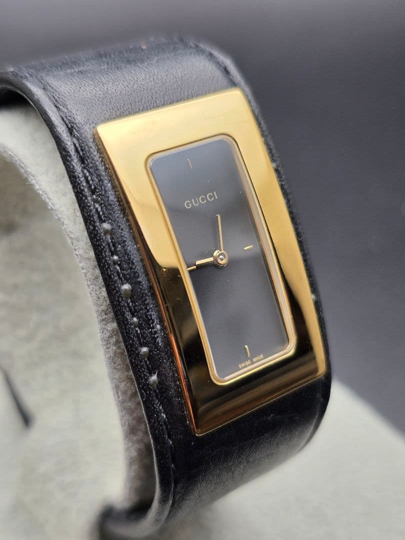 美品 稼働品 電池交換済 ローズゴールド GUCCI グッチ 腕時計 7800S