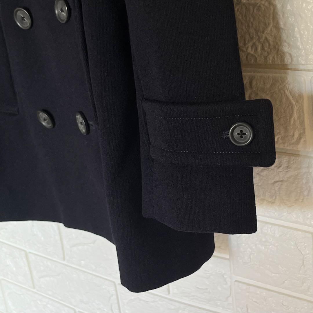 ラルフローレン　Pコート　ネイビー　日本製　ウール100% M