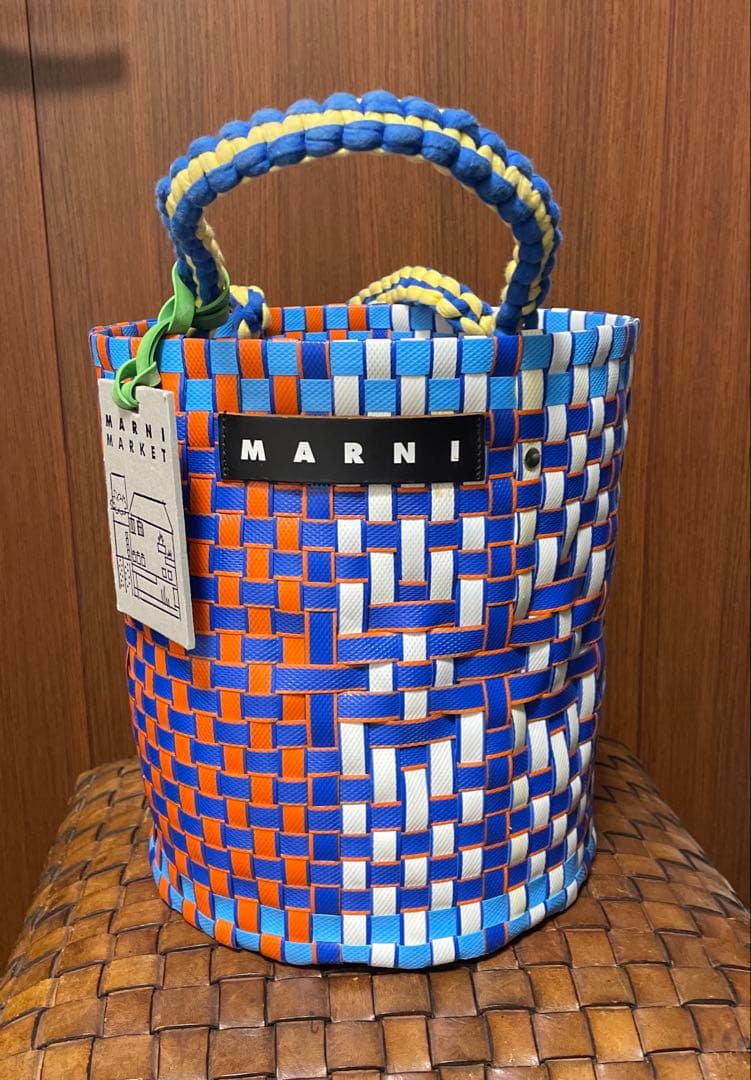 マルニ ジャージーハンドルバケット カゴバッグ MARNI