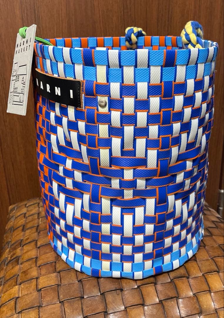 マルニ ジャージーハンドルバケット カゴバッグ MARNI