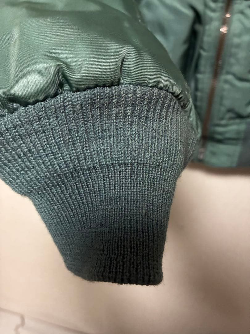 【希少】90s アルファ MA-1 初期型（1st）復刻モデル USA製