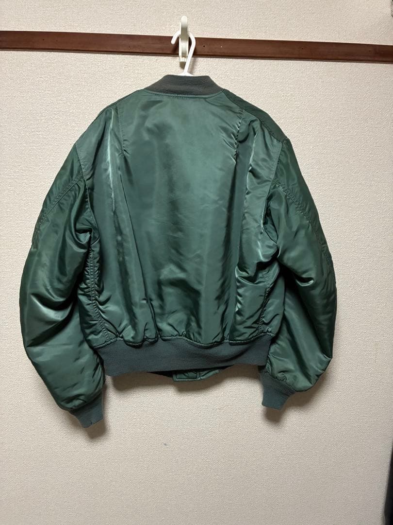 【希少】90s アルファ MA-1 初期型（1st）復刻モデル USA製