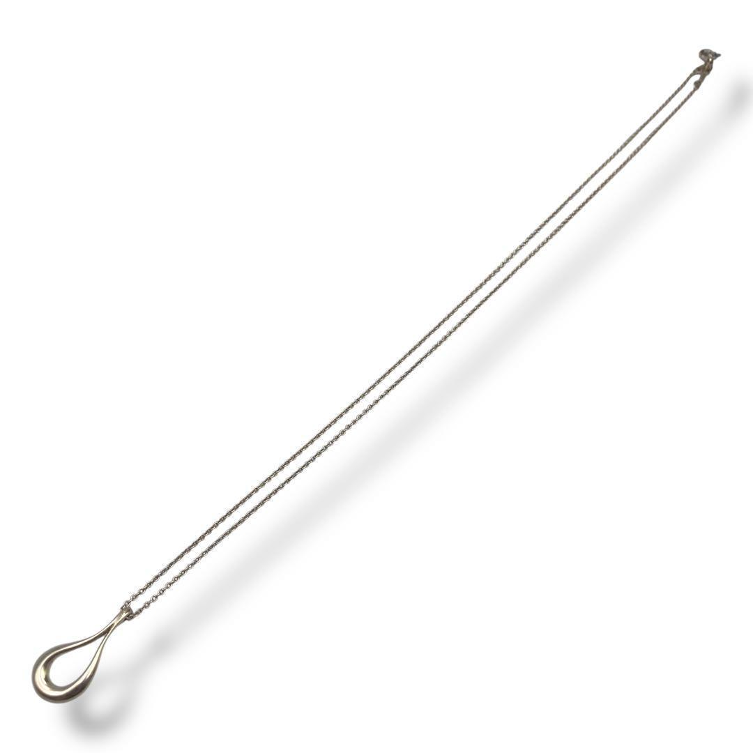 極美品 Tiffany&Co. ティファニー ネックレス ティアドロップ 925