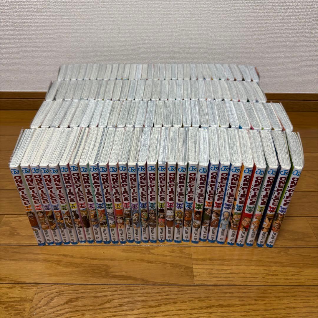 ワンピース全巻 1巻〜112巻 クリアカバー付き