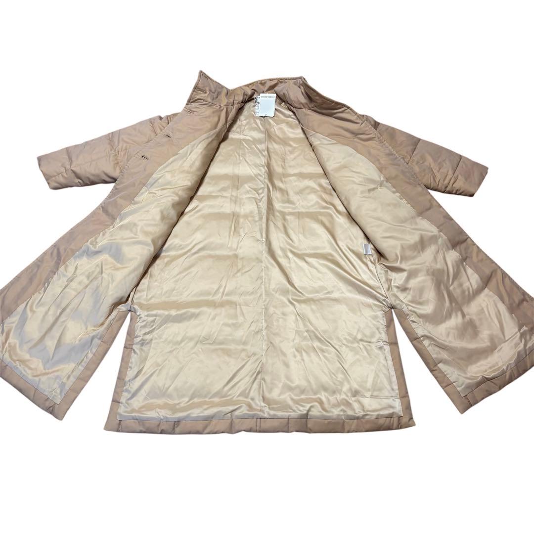 【未使用タグ付き】caveza rosso スクエアキルティングロングコート