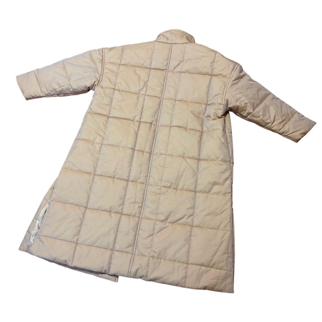 【未使用タグ付き】caveza rosso スクエアキルティングロングコート