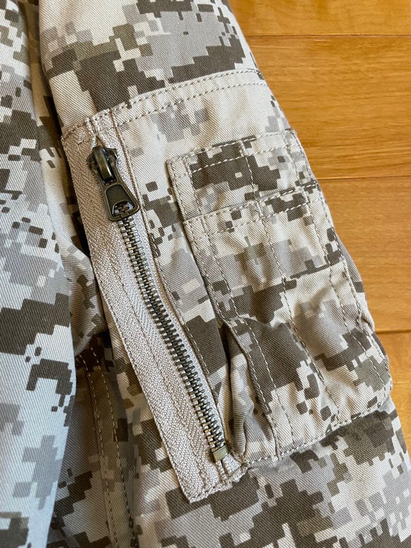 Supreme 迷彩 MA-1 フライトジャケット M デジカモ