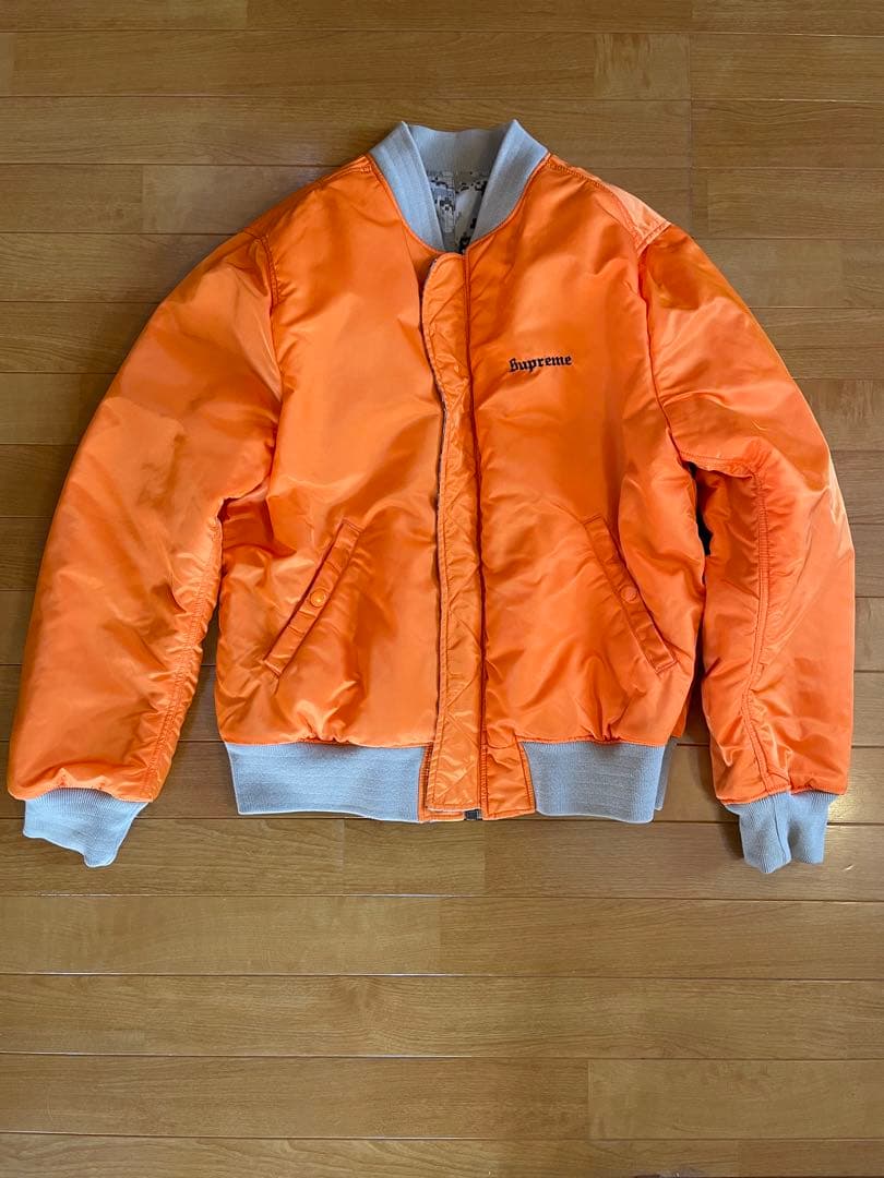 Supreme 迷彩 MA-1 フライトジャケット M デジカモ