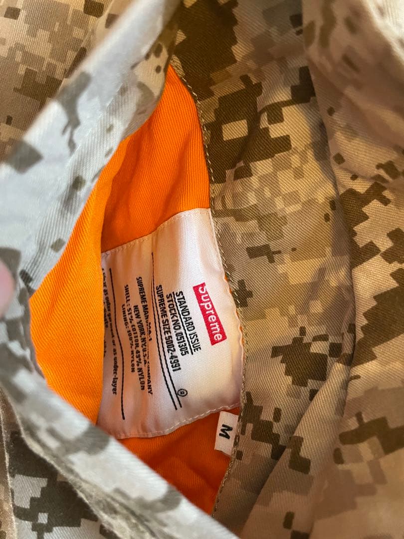 Supreme 迷彩 MA-1 フライトジャケット M デジカモ