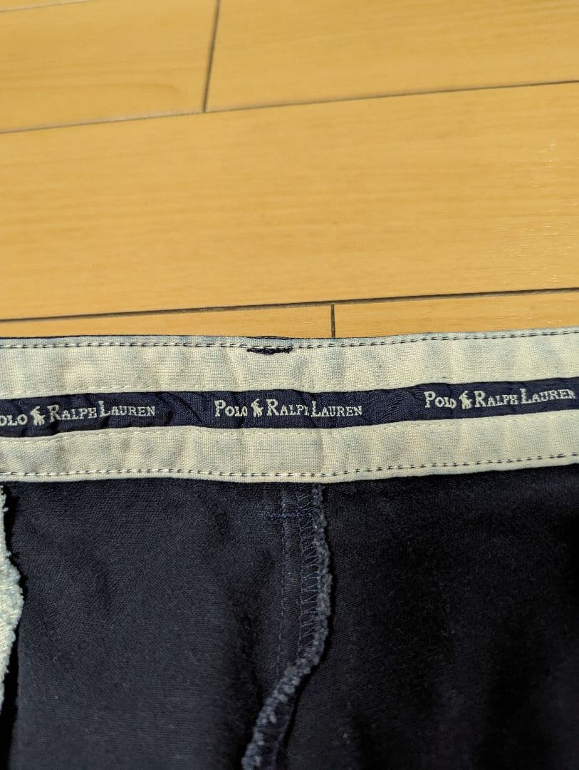 USA製　90s　ポロラルフローレン　ポロチノ　ネイビー　ANDREW PANT