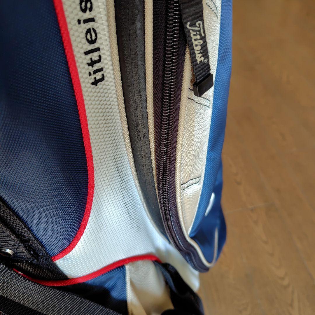 Titleist キャディバッグ　スタンド式 ネイビー/ホワイト