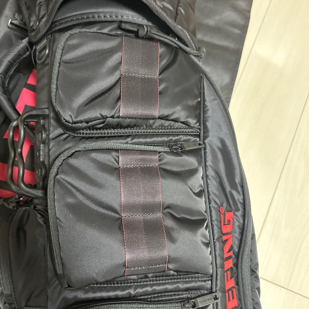 y*h様 BRIEFING ブリーフィング キャディバッグ CR-6 黒色ブラッ