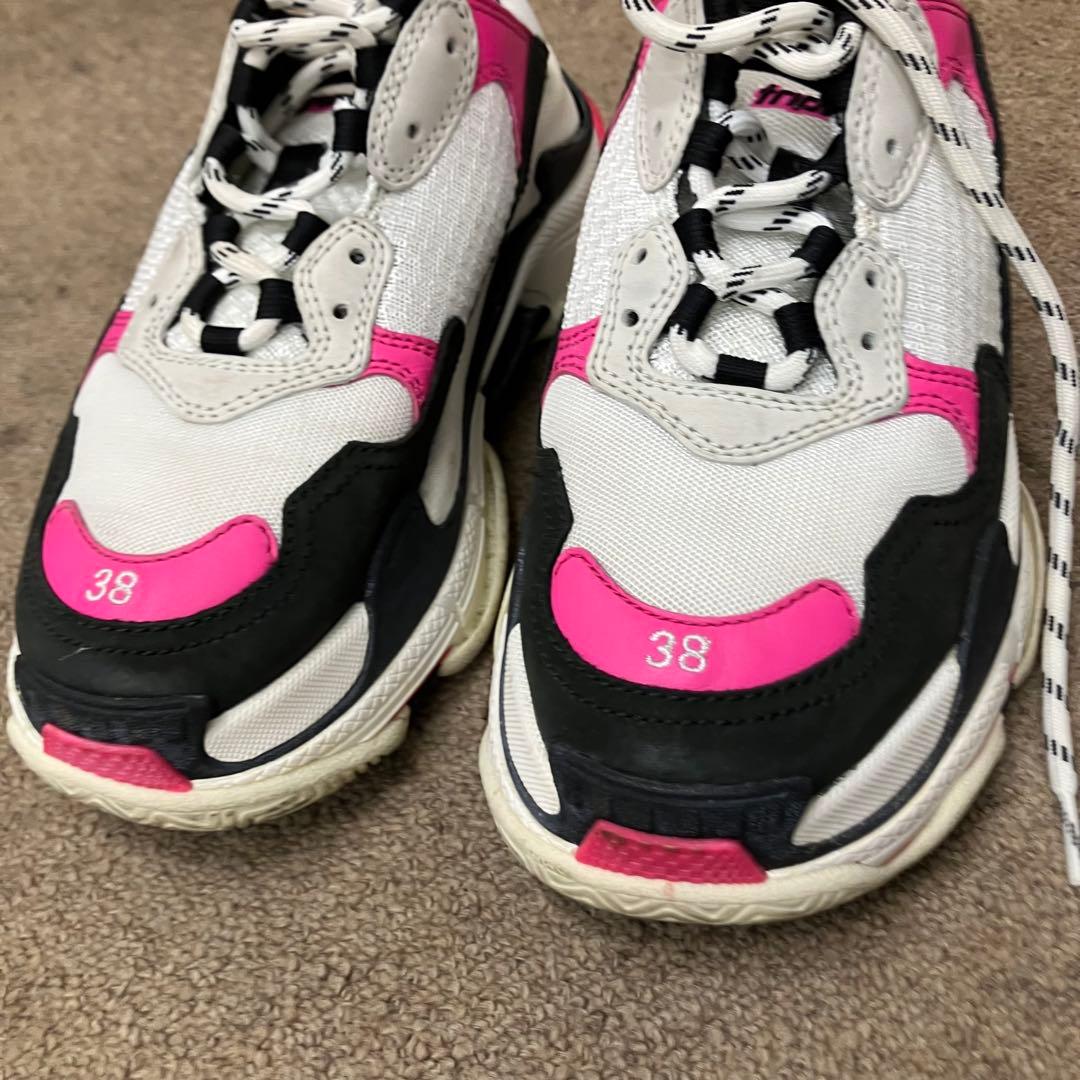 ら*ら様 バレンシアガ トリプルs 38 25cm