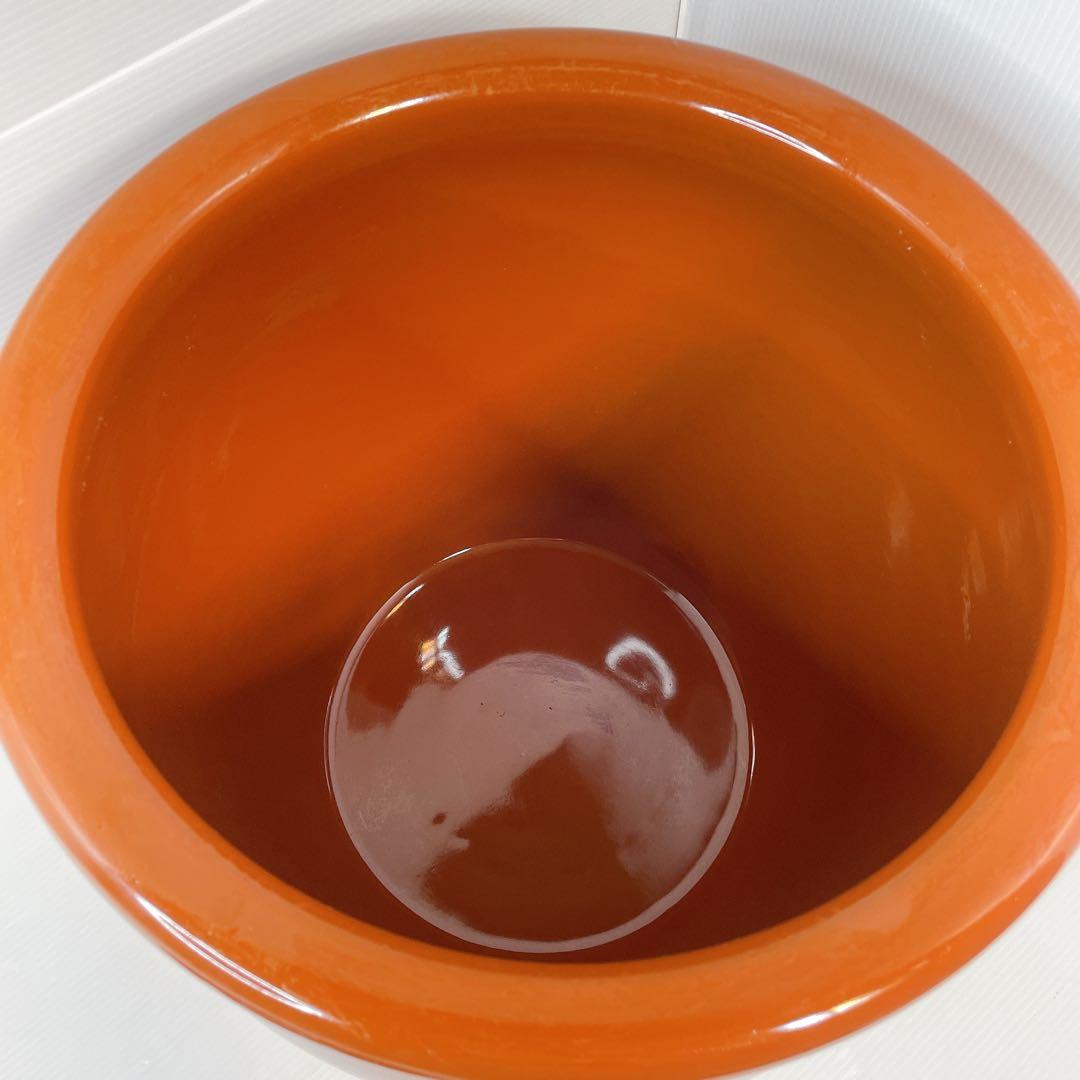 【未使用】久松 漬物容器 蓋付半胴瓶 20号 A27 トコナメヤキ