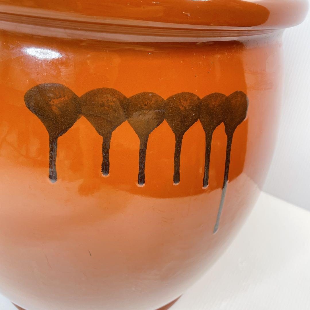 【未使用】久松 漬物容器 蓋付半胴瓶 20号 A27 トコナメヤキ