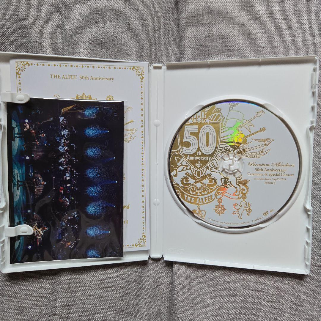 THE ALFEE 50th Premium Members DVDセット全6巻