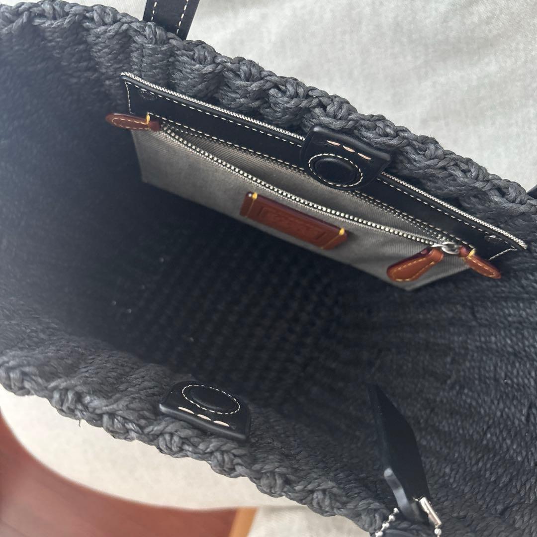 COACH スモール ストロー トート