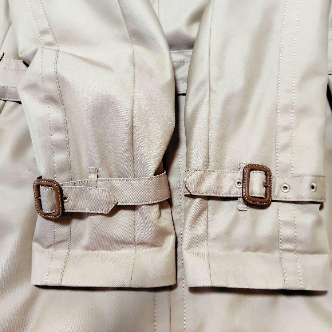 アクアスキュータム　トレンチコート　ロング丈　ブルーライナー　クラブチェック