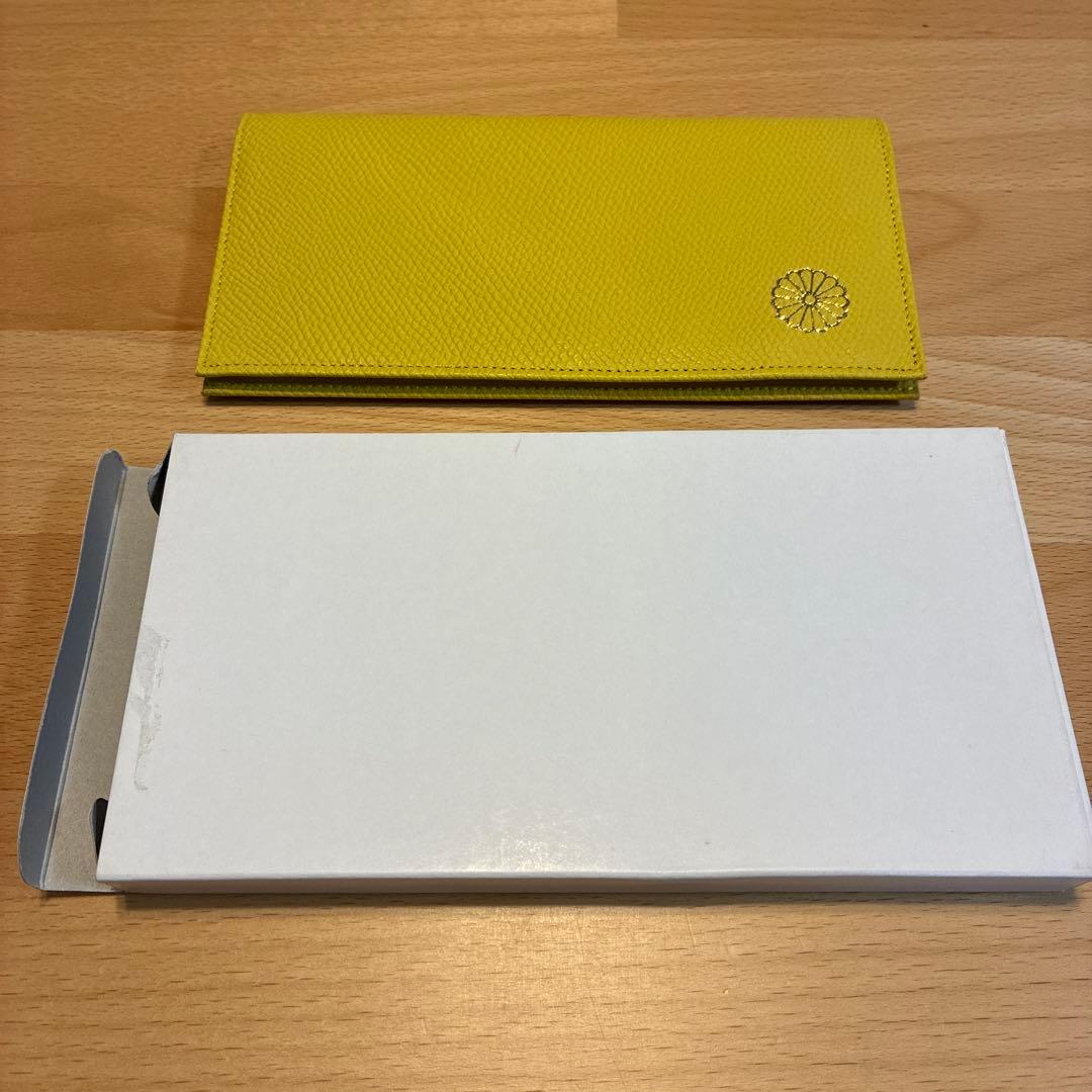 皇居財布　イエロー、黄色
