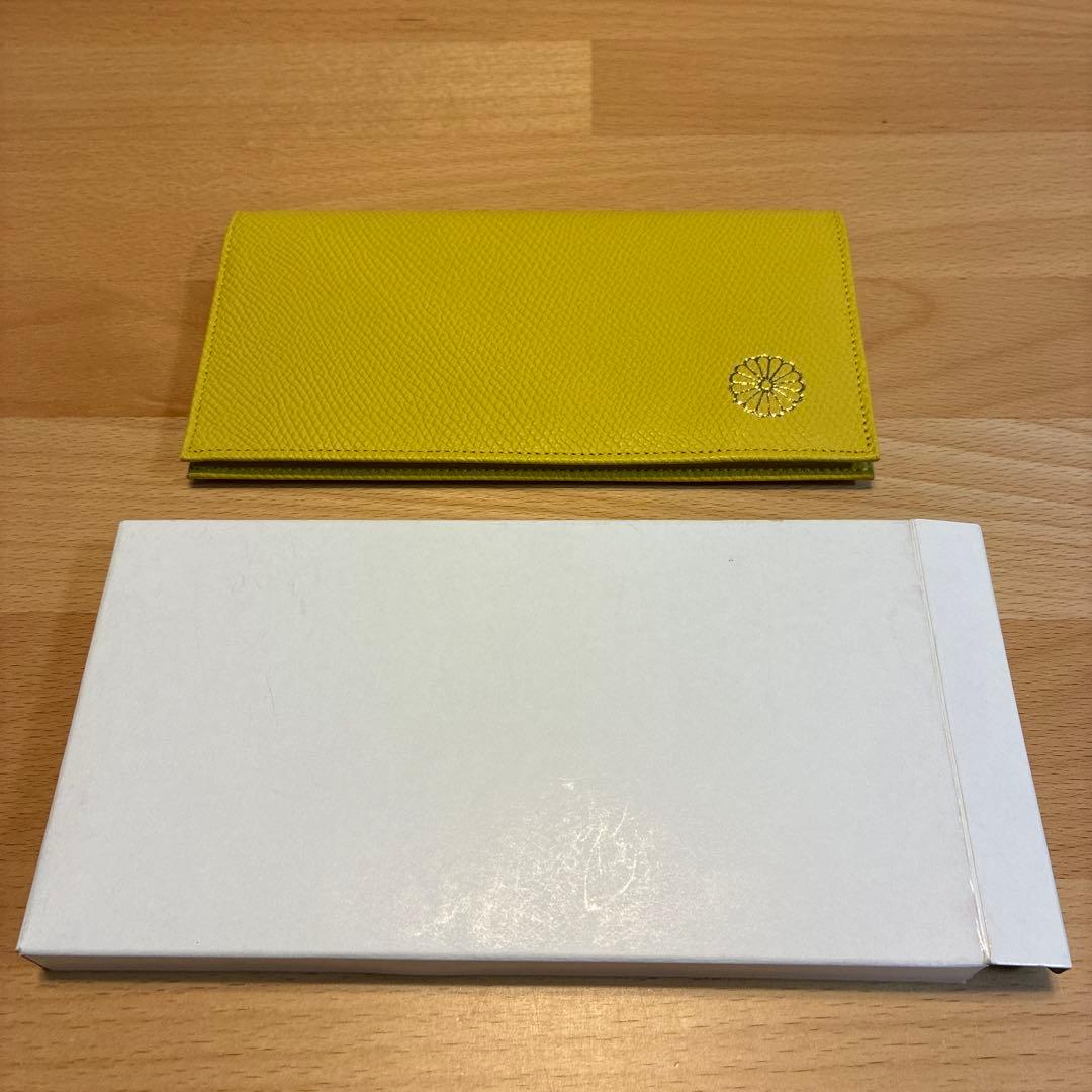 皇居財布　イエロー、黄色