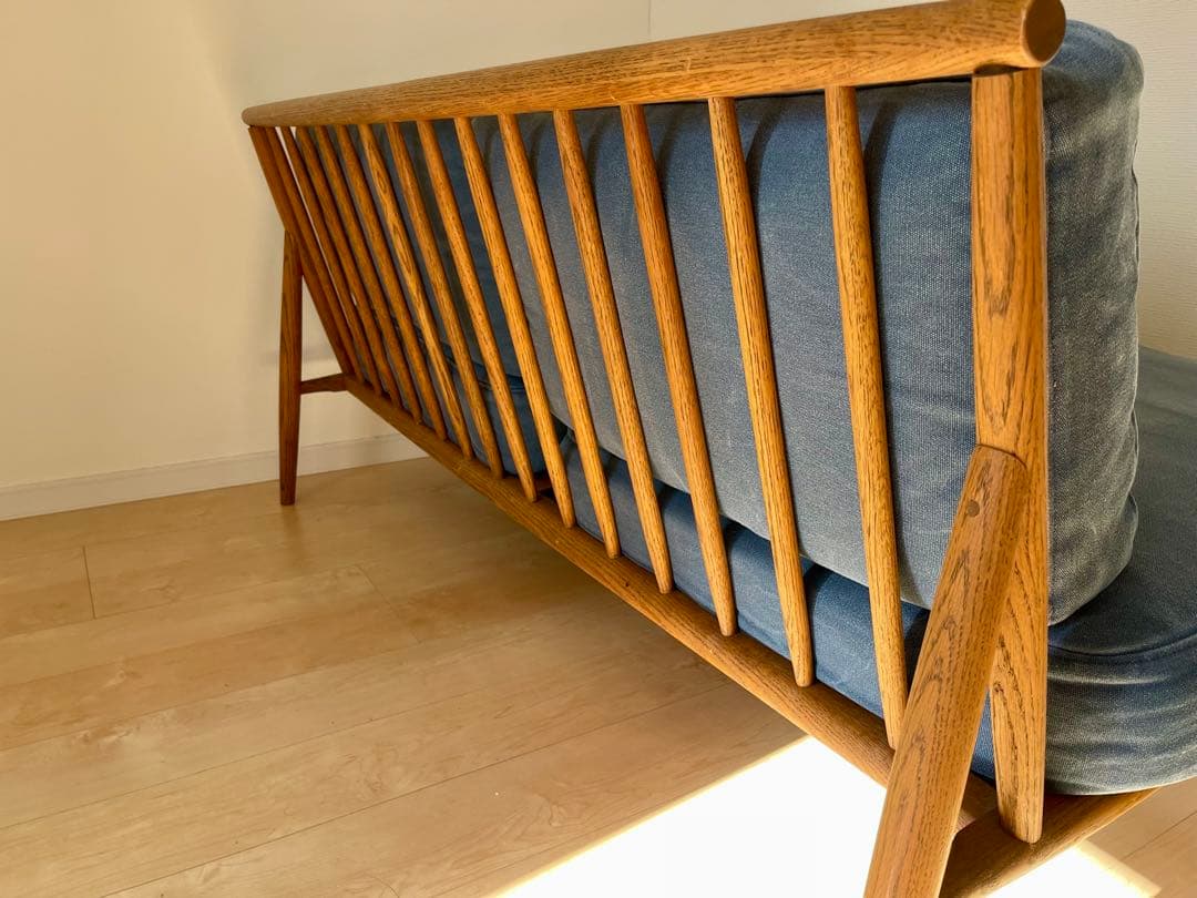 モモナチュラル　クラウドソファー　2人掛け