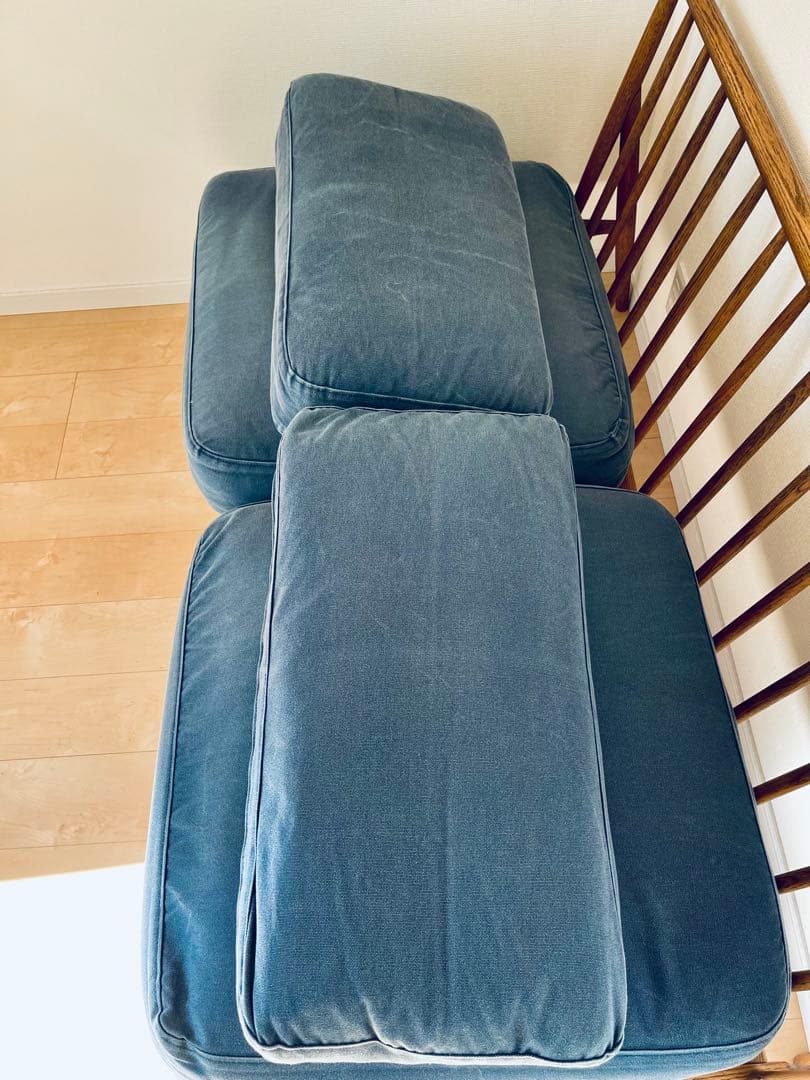 モモナチュラル　クラウドソファー　2人掛け