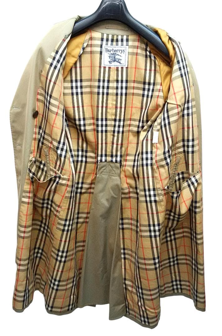 Burberry’ｓ　バーバリーズ　ノバチェック　玉虫色　白タグ　トレンチコート