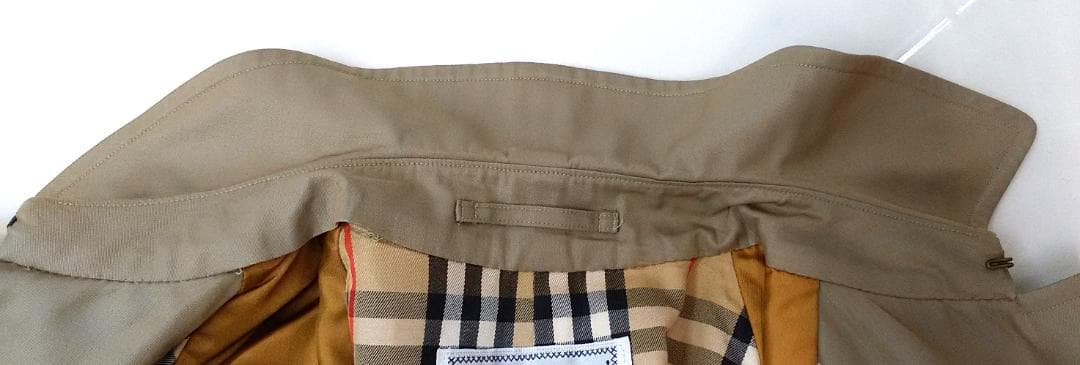 Burberry’ｓ　バーバリーズ　ノバチェック　玉虫色　白タグ　トレンチコート