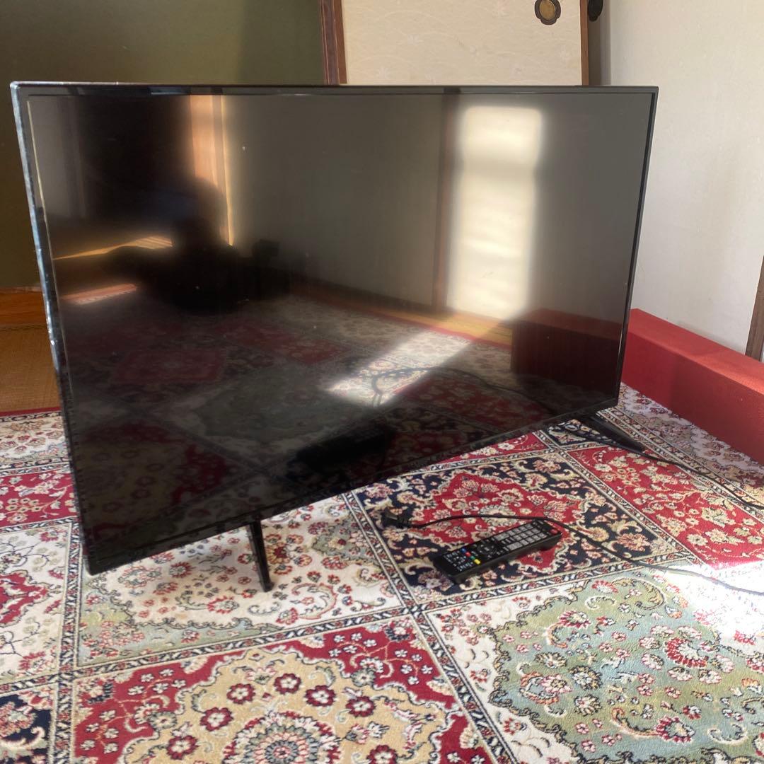 ゆ*き様 液晶テレビ　43V型　43インチ　4K リモコン付　イタズラ入札は通報