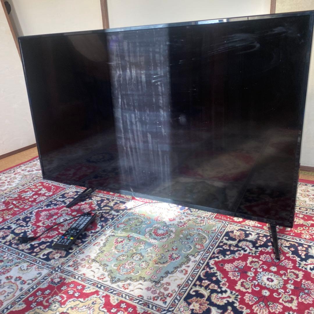 ゆ*き様 液晶テレビ　43V型　43インチ　4K リモコン付　イタズラ入札は通報